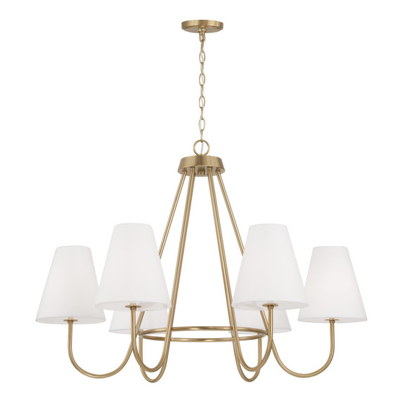 Mid. Chandeliers Candle by Capital Lighting ( 65 | 452761MA Julia ) 