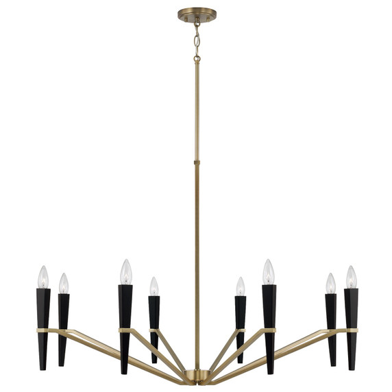 Large Chandeliers Candle by Capital Lighting ( 65 | 453881AB Enzo ) 