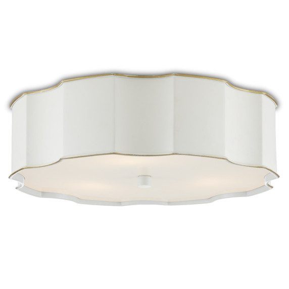 Flush Mounts Drum Shade by Currey and Company ( 142 | 9999-0067 Wexford Collection ) 