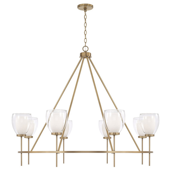 Large Chandeliers Glass Shade by Capital Lighting ( 65 | 455981AD Joss ) 