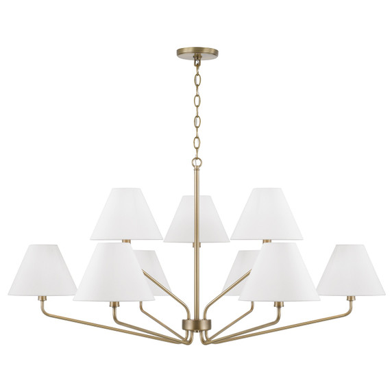 Large Chandeliers Candle by Capital Lighting ( 65 | 456691AD-714 Chadwick ) 