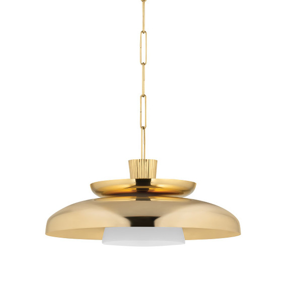 Pendants Metal Shade by Corbett Lighting ( 68 | 493-22-VB Ravenna ) 