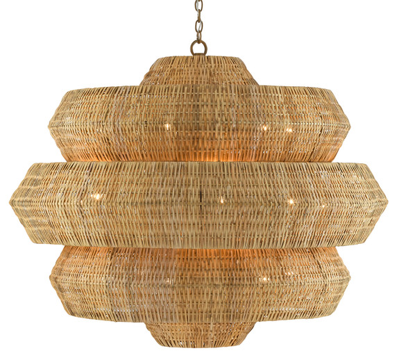 Large Chandeliers Drum Shade by Currey and Company ( 142 | 9000-0496 Antibes Collection ) 