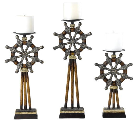Home Accents Candles/Holders by Cal Lighting ( 225 | TA-941/3C El Capitan ) 