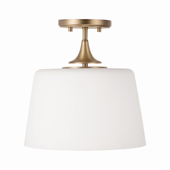 Semi-Flush Mts. Glass Down by Capital Lighting ( 65 | 248911AD Presley ) 