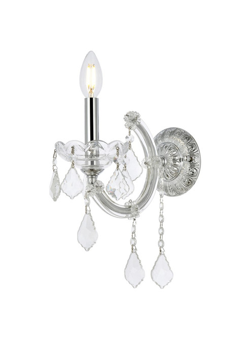 Sconces Single Candle by Elegant Lighting ( 173 | 2800W1C/RC Maria Theresa ) 