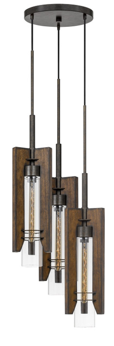 Mini Pendants 3 Light Cluster by Cal Lighting ( 225 | FX-3690-3 Almeria ) 