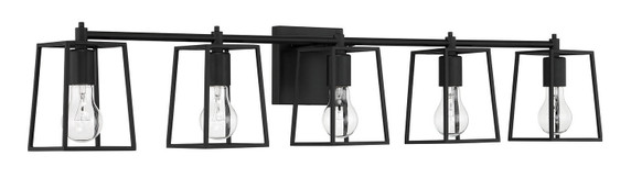 Bathroom Fixtures Five+Lights by Craftmade ( 46 | 12141FB5 Dunn ) 