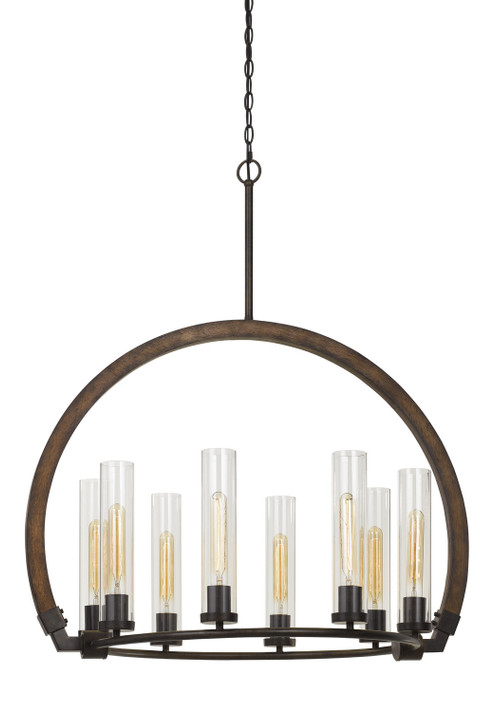 Large Chandeliers Glass Shade by Cal Lighting ( 225 | FX-3691-8 Sulmona ) 