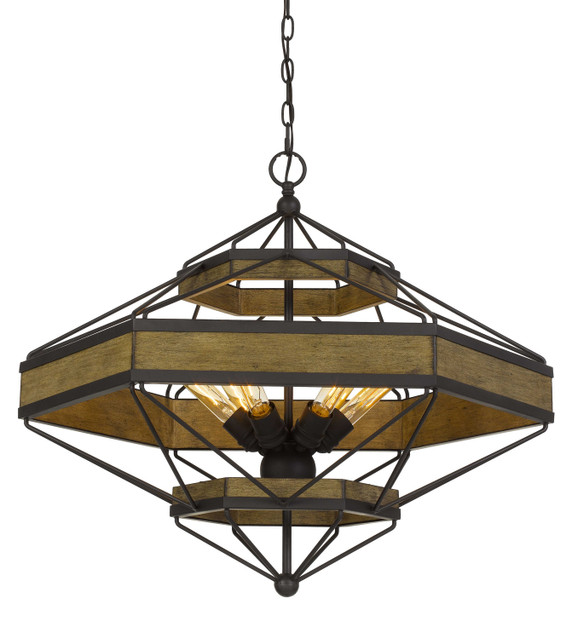 Mid. Chandeliers Glass Up by Cal Lighting ( 225 | FX-3702-6 Alicante ) 