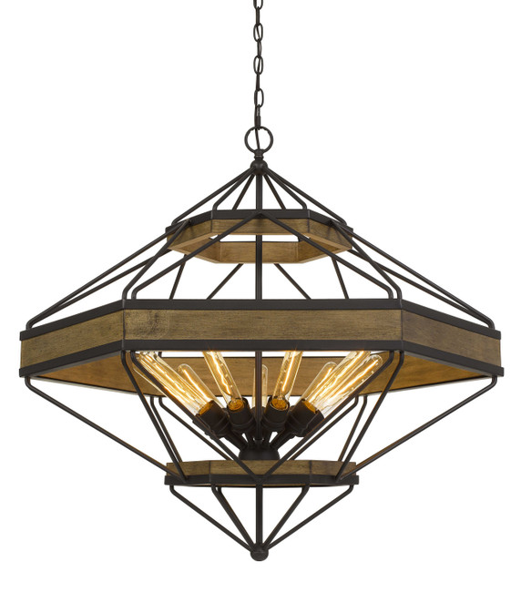 Mid. Chandeliers Glass Up by Cal Lighting ( 225 | FX-3702-9 Alicante ) 