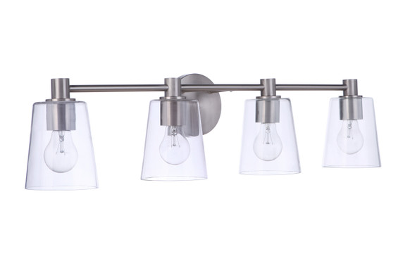 Bathroom Fixtures Four Lights by Craftmade ( 46 | 12633BNK4 Emilio ) 