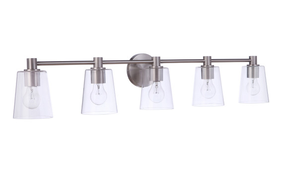 Bathroom Fixtures Five+Lights by Craftmade ( 46 | 12642BNK5 Emilio ) 