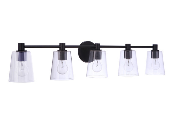 Bathroom Fixtures Five+Lights by Craftmade ( 46 | 12642FB5 Emilio ) 