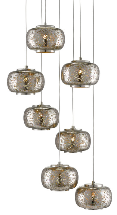 Pendants Multi-port/Cascade by Currey and Company ( 142 | 9000-0690 Pepper Collection ) 