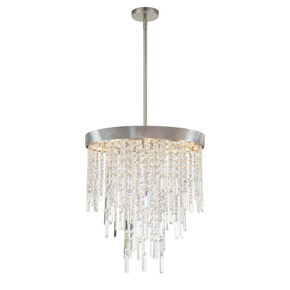 Mini Chandeliers Glass Shade by Crystorama ( 60 | WIN-215-SA-CL-MWP Winfield ) 