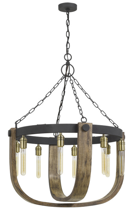 Mid. Chandeliers Empire/Basket by Cal Lighting ( 225 | FX-3730-8 Apulia ) 