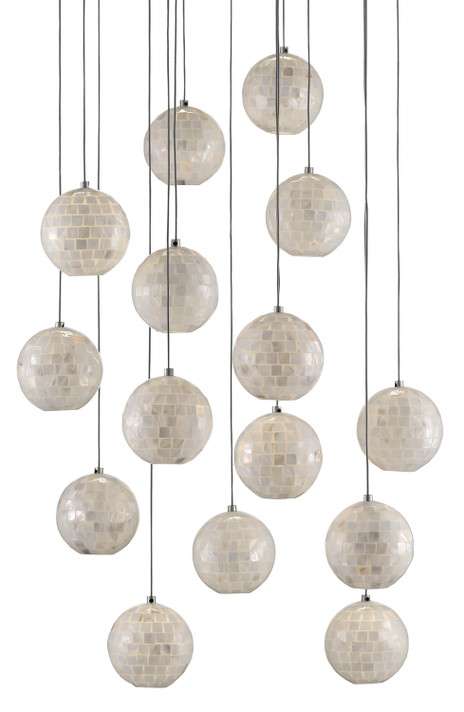 Large Chandeliers Glass Shade by Currey and Company ( 142 | 9000-0719 Finhorn Collection ) 