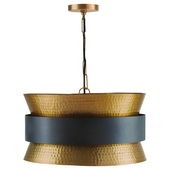 Pendants Drum Shade by Capital Lighting ( 65 | 330446PZ Loren ) 