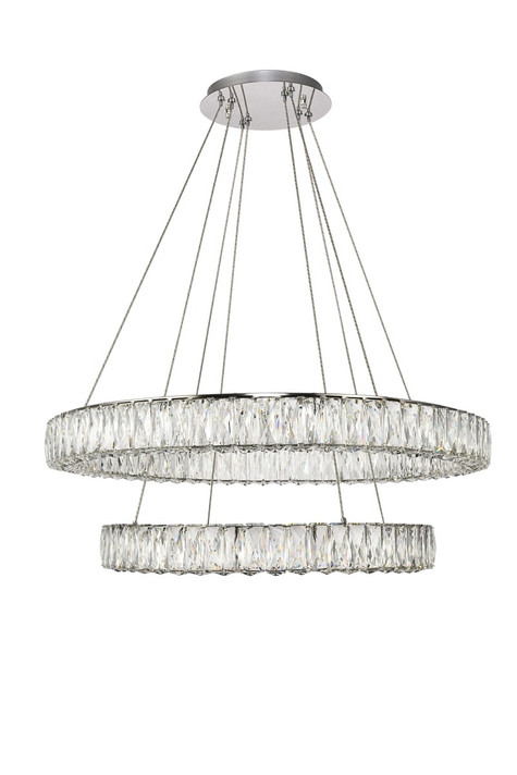 Large Chandeliers Ring/Halo by Elegant Lighting ( 173 | 3503G32C Monroe ) 