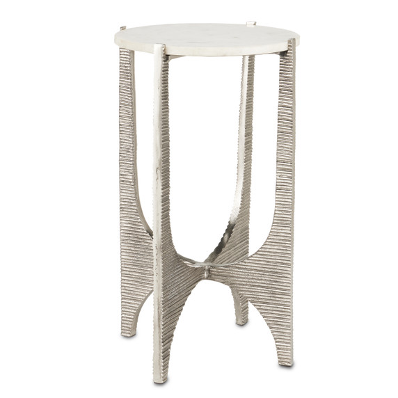 Furniture Accent Tables by Currey and Company ( 142 | 4000-0142 Micha Marble Accent Table ) 