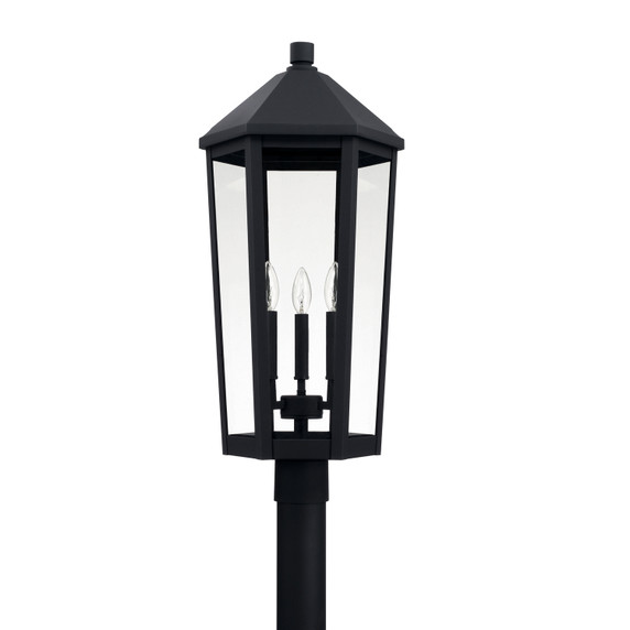 Exterior Post/Pier Head by Capital Lighting ( 65 | 926934BK Ellsworth ) 