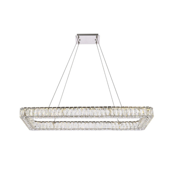 Linear/Island Ring/Halo by Elegant Lighting ( 173 | 3504D42L1C Monroe ) 