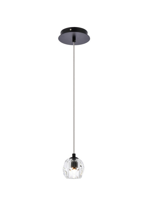 Mini Pendants Cable by Elegant Lighting ( 173 | 3505D6BK Eren ) 