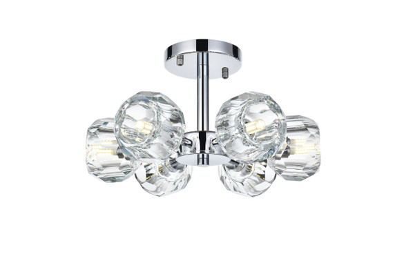 Semi-Flush Mts. Directional by Elegant Lighting ( 173 | 3505F14C Eren ) 