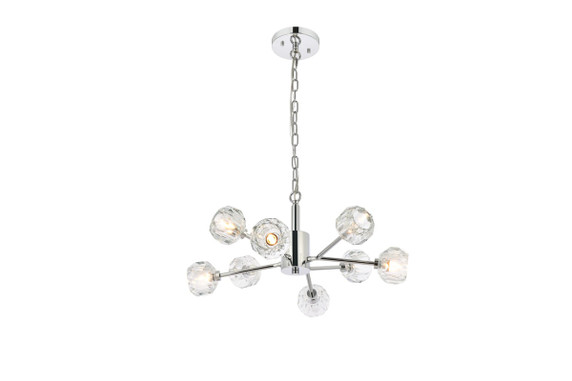 Mid. Chandeliers Starburst by Elegant Lighting ( 173 | 3509D24C Graham ) 
