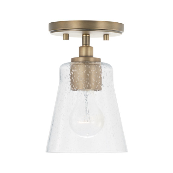Semi-Flush Mts. Drum Shade by Capital Lighting ( 65 | 346911AD-533 Baker ) 