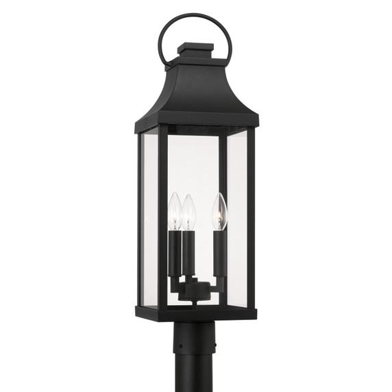 Exterior Post/Pier Head by Capital Lighting ( 65 | 946432BK Bradford ) 