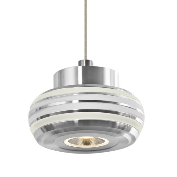 Multi-Systems Low Voltage Pendants by Besa ( 74 | XP-FLOW00-CLFR-LED-SN Besa Flower Pendant ) 