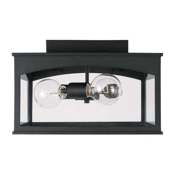 Exterior Ceiling Mount by Capital Lighting ( 65 | 946731BK Burton ) 