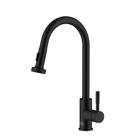 Plumbing Kitchen/Bar Faucets by Elegant Lighting ( 173 | FAK-309MBK Sem ) 