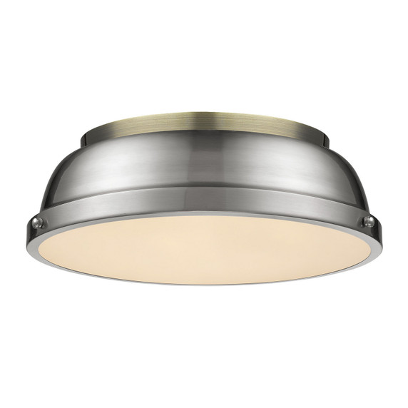 Flush Mounts Other by Golden ( 62 | 3602-14 AB-PW Duncan ) 