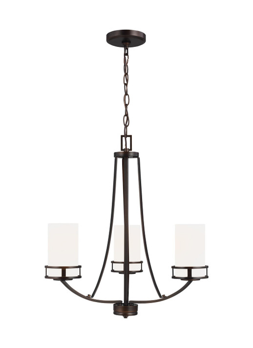 Mini Chandeliers Glass Shade by Generation Lighting ( 1 | 3121603EN3-710 Robie ) 