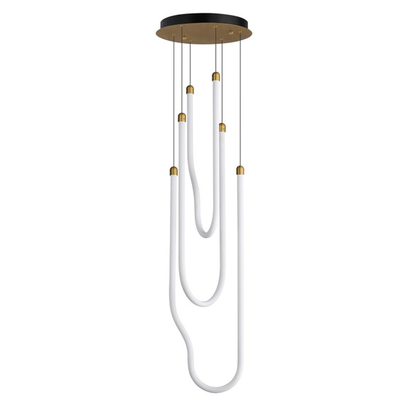 Pendants Multi-port/Cascade by ET2 ( 86 | E24983-NAB Soleil ) 