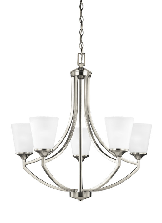 Mid. Chandeliers Glass Up by Generation Lighting ( 1 | 3124505-962 Hanford ) 
