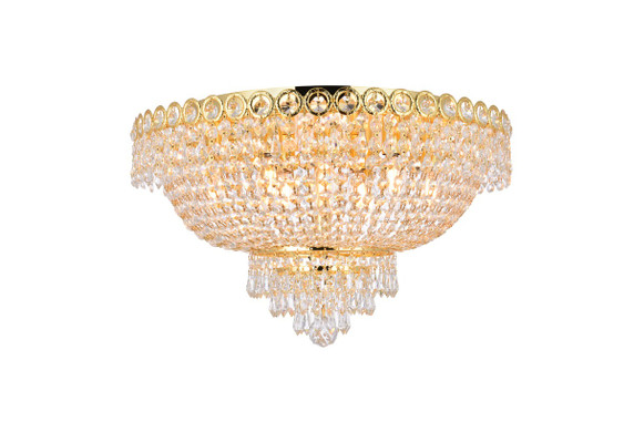 Flush Mounts Bowl Style by Elegant Lighting ( 173 | V1900F20G/RC Century ) 