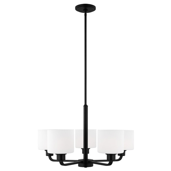 Mid. Chandeliers Glass Up by Generation Lighting ( 1 | 3128805-112 Canfield ) 