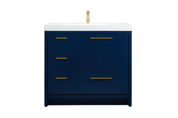 Plumbing Bath Chests/Vanities by Elegant Lighting ( 173 | VF46036MBL Wyatt ) 