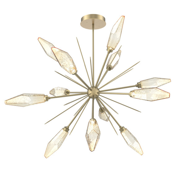 Mid. Chandeliers Starburst by Hammerton Studio ( 404 | CHB0050-0B-GB-CA-001-L1 Rock Crystal ) 