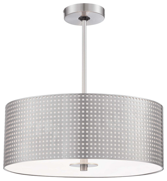 Pendants Drum Shade by George Kovacs ( 42 | P5743-084 Grid ) 