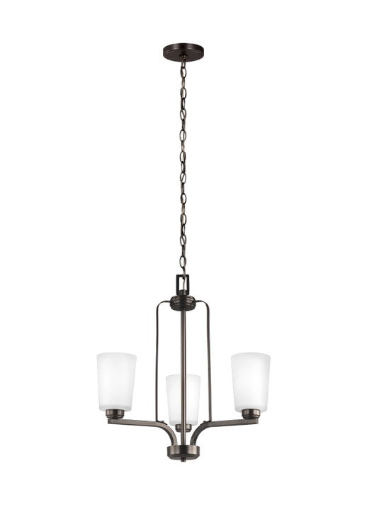 Mini Chandeliers Glass Shade by Generation Lighting ( 1 | 3128903EN3-710 Franport ) 