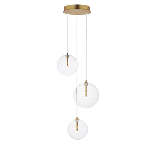 Mini Chandeliers Multi-Port/Cascade by ET2 ( 86 | E25073-18NAB Global ) 