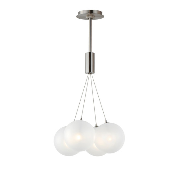 Mini Chandeliers Glass Shade by ET2 ( 86 | E25084-54SN Burst ) 