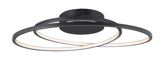 Flush Mounts Ring Shade/Halo by ET2 ( 86 | E21322-BK Cycle ) 