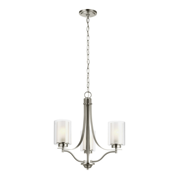 Mini Chandeliers Glass Shade by Generation Lighting ( 1 | 3137303-962 Elmwood Park ) 