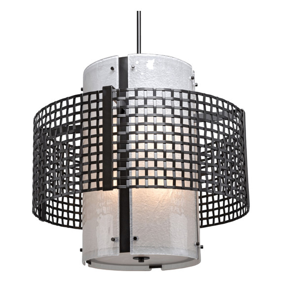 Pendants Drum Shade by Hammerton Studio ( 404 | CHB0037-2B-FB-FG-001-E2 Tweed ) 